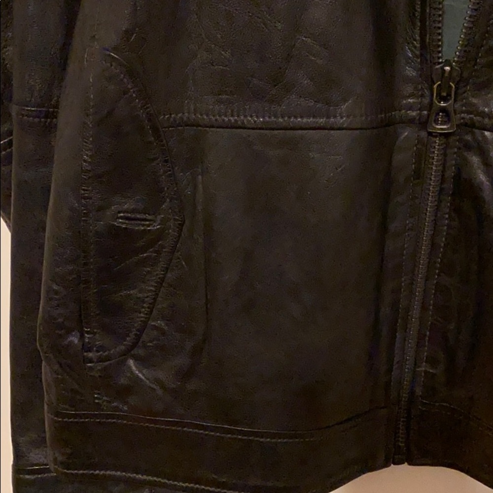 Hugo Boss Leather Jacket - Picture 4 of 6